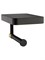 WONZON & WOGHAND Держатель для туалетной бумаги с полкой MAJESTIC, Черный/Золото (WW-9226) WW-9226