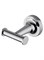 WONZON & WOGHAND Двойной крючок для ванной SIMPLE, Хром (WW-6525) WW-6525