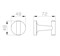 WONZON & WOGHAND Крючок для ванной SIMPLE, Хром (WW-6515) WW-6515