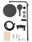 WONZON & WOGHAND Душевая система BRILLIANT, Черный матовый (WW-88047079-MB) WW-88047079-MB