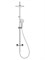 WONZON & WOGHAND Душевая система CLICK, Хром (WW-N3S962-CR) WW-N3S962-CR