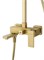 WONZON & WOGHAND Душевая система CUBE 2.0, Брашированное золото (WW-88047068-BG) WW-88047068-BG