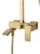 WONZON & WOGHAND Душевая система FIT, Брашированное золото (WW-88739009-BG) WW-88739009-BG