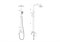 WONZON & WOGHAND Душевая система FIT, Черный матовый (WW-88739009-MB) WW-88739009-MB