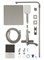 WONZON & WOGHAND Душевая система FLEX, Брашированный никель (WW-88047072-BN) WW-88047072-BN
