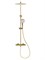 WONZON & WOGHAND Душевая система STICK, Брашированное золото (WW-88739017-BG) WW-88739017-BG