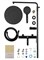 WONZON & WOGHAND Душевая система STICK, Черный матовый (WW-88739017-MB) WW-88739017-MB