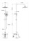 WONZON & WOGHAND Душевая система , Черный матовый (WW-B2166-A-MB) WW-B2166-A-MB