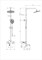WONZON & WOGHAND Душевая система с термостатом INN 4, Хром (WW-B3047-A1-CR) WW-B3047-A1-CR