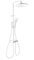 WONZON & WOGHAND Душевая система с термостатом MUSE Corno, Белый матовый (WW-B3112-MW) WW-B3112-MW