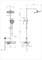 WONZON & WOGHAND Душевая система с термостатом MUSE Forte, Белый матовый (WW-B3580-MW) WW-B3580-MW