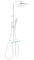 WONZON & WOGHAND Душевая система с термостатом MUSE, Белый матовый (WW-B4174-MW) WW-B4174-MW