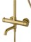 WONZON & WOGHAND Душевая система с термостатом STICK, Брашированное золото (WW-88739903-BG) WW-88739903-BG