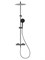 WONZON & WOGHAND Душевая система с термостатом STICK, Темный графит (WW-88739903-BGM) WW-88739903-BGM