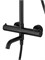 WONZON & WOGHAND Душевая система с термостатом STICK, Черный матовый (WW-88739903-MB) WW-88739903-MB