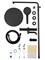 WONZON & WOGHAND Душевая система с термостатом STICK, Черный матовый (WW-88739903-MB) WW-88739903-MB
