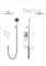 WONZON & WOGHAND Душевая система встраиваемая STICK, Брашированное золото (WW-88939017-BG) WW-88939017-BG
