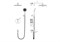 WONZON & WOGHAND Душевая система с термостатом встраиваемая STICK, Хром (WW-88929010-CR) WW-88929010-CR