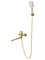WONZON & WOGHAND Смеситель для ванны FLEX, Брашированное золото (WW-639906-BG) WW-639906-BG