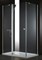 CEZARES ELENA-AH-1-L Душевой уголок квадратный двери распашные, стекло 6 мм, левый вариант - фото 42155