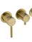 WONZON & WOGHAND Смеситель для ванны встраиваемый STICK, Брашированное золото (WW-889017-BG) WW-889017-BG