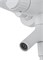 WONZON & WOGHAND Смеситель для ванны с душем CLICK, Белый матовый (WW-FE05L221-MW) WW-FE05L221-MW