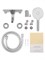 WONZON & WOGHAND Смеситель для ванны с душем CLICK, Хром (WW-FE05L221-CR) WW-FE05L221-CR