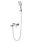 WONZON & WOGHAND Смеситель для ванны с душем CUBE 2.0, Хром (WW-88037068-CR) WW-88037068-CR