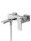 WONZON & WOGHAND Смеситель для ванны с душем CUBE 2.0, Хром (WW-88037068-CR) WW-88037068-CR