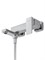 WONZON & WOGHAND Смеситель для ванны с душем CUBE 2.0, Хром (WW-88037068-CR) WW-88037068-CR