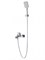 WONZON & WOGHAND Смеситель для ванны с душем FLEX, Хром (WW-88037072-CR) WW-88037072-CR