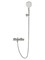 WONZON & WOGHAND Смеситель для ванны с душем STICK, Брашированный никель (WW-88639017-BN) WW-88639017-BN