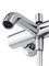 WONZON & WOGHAND Смеситель для ванны с душем STICK, Хром (WW-88639017-CR) WW-88639017-CR