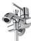 WONZON & WOGHAND Смеситель для ванны с душем TOR, Хром (WW-88037073-CR) WW-88037073-CR