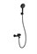WONZON & WOGHAND Смеситель для ванны с душем , Черный матовый (WW-4530-MB) WW-4530-MB