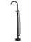 WONZON & WOGHAND Смеситель для ванны напольного монтажа STICK, Темный графит (WW-88649017-BGM) WW-88649017-BGM