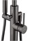 WONZON & WOGHAND Смеситель для ванны напольного монтажа STICK, Темный графит (WW-88649017-BGM) WW-88649017-BGM
