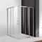 CEZARES MOLVENO-A-22 Душевой уголок квадратный двери раздвижные, стекло 6 мм, устанавливается на левую или правую стороны CEZARES MOLVENO-A-22