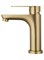WONZON & WOGHAND Смеситель для раковины ALFA, Брашированное золото (WW-A40202-BG) WW-A40202-BG