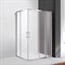 CEZARES MOLVENO-AH-21 Душевой уголок прямоугольный двери раздвижные, стекло 6 мм, устанавливается на левую или правую стороны CEZARES MOLVENO-AH-21