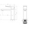 WONZON & WOGHAND Смеситель для раковины DIAMOND, Брашированное золото (WW-88139011-BG) WW-88139011-BG