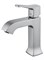 WONZON & WOGHAND Смеситель для раковины FLEX, Хром (WW-88018072-CR) WW-88018072-CR