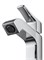 WONZON & WOGHAND Смеситель для раковины FLEX, Хром (WW-88018072-CR) WW-88018072-CR