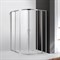 CEZARES MOLVENO-R-22 Душевой уголок полукруглый двери раздвижные, стекло 6 мм, устанавливается на левую или правую стороны CEZARES MOLVENO-R-22