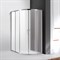 CEZARES MOLVENO-RH-2 Душевой уголок асимметричный двери раздвижные, стекло 6 мм, устанавливается на левую или правую стороны CEZARES MOLVENO-RH-2