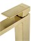 WONZON & WOGHAND Смеситель для раковины высокий CUBE, Брашированное золото (WW-88239016-BG) WW-88239016-BG