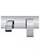 WONZON & WOGHAND Смеситель для раковины встраиваемый FIT, Хром (WW-88869009-CR) WW-88869009-CR