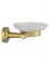 WONZON & WOGHAND Мыльница с держателем WONZON & WOGHAN SIMPLE, Брашированное золото (WW-6522-BG) WW-6522-BG