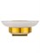 WONZON & WOGHAND Мыльница с держателем POLO, Темное золото (WW-8922-DG) WW-8922-DG