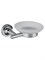 WONZON & WOGHAND Мыльница с держателем SIMPLE, Хром (WW-6522) WW-6522